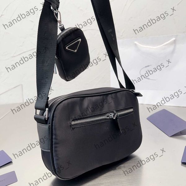 

2023 spring summer new p bag camera bag nylon fabric simple fashion versatile crossbody bag 7nw9