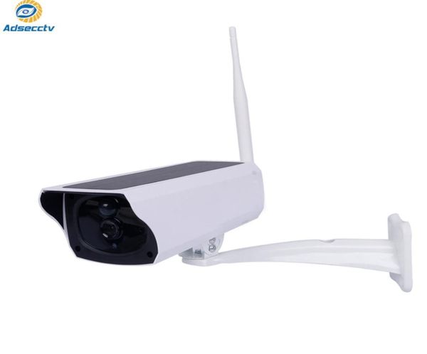 

solar panle powered ip weatherproof cameras 18650 battery support pir motion alarm wireless cctv video surveillance night vision 27127407