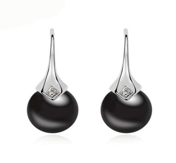 

brand jewelry accessories fashion pearl drop earring female pearls dangle brincos for element lady 56545072164873, Golden;silver