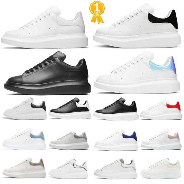 

mc designer oversized sneaker mens women casual shoes white black leather velvet espadrilles flats lace up platform sneakers