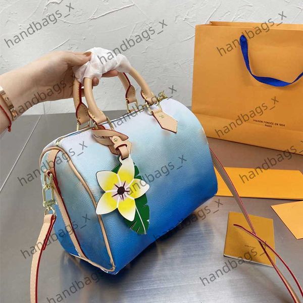 

handbags gradient speedy 25 shoulder crossbody bags designer luxurys shopping nano totes women fashion m45724 bag real cowhide hight quality
