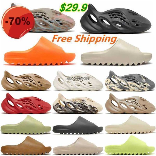 

designer sandals onyx runners slippers mens bone ochre desert sand soot slides runner mx moon grey ararat mist summer women, Black