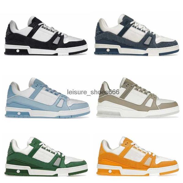 

mens women designer trainer casual shoes black whit denim green sky blue red yellow grey leather suede rubber luxury walking sports men