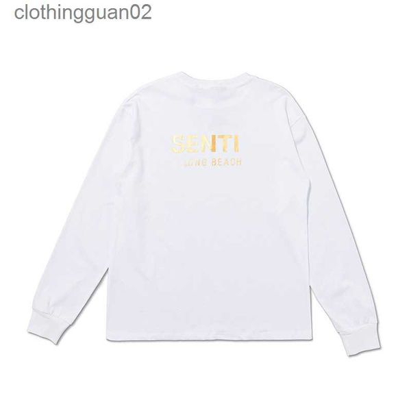 

god fashion mens letter painting long sleevese tee men womens autumn designer tshirt casual streetwear shirt man clothing, White;black