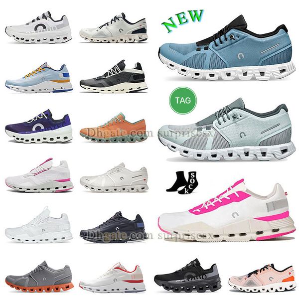 

on cloud running shoes mens clouds 5 x3 nova monster mens sneakers workout and cross trainning shoe pink and white ash storm blue aloe women