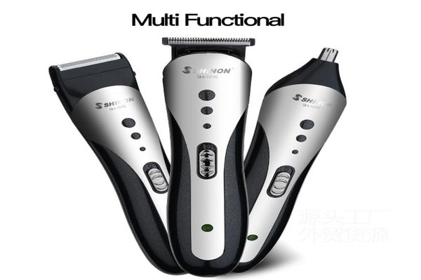 

professional electric hair trimmer small and portable 3in1 function beard shaver nose trimmer clipper hair cut machine for men7941938