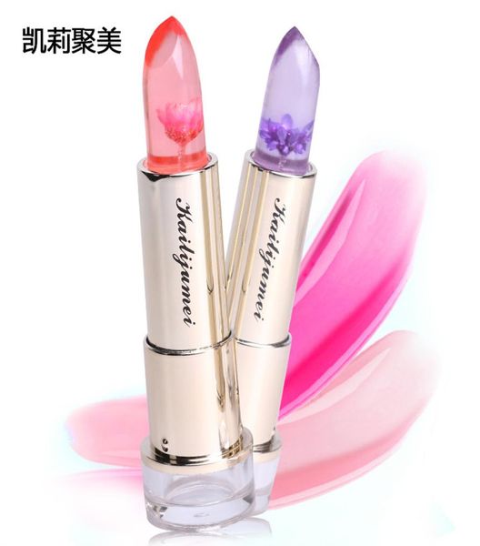 

whole1pc kalijumei secret jelly lipstick makeup beauty flower lipblam not fade make up lip gloss double nursing natural prote6592854