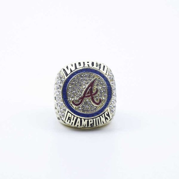 

2021 guess atlanta warriors world baseball championship ring #12 soler, Silver