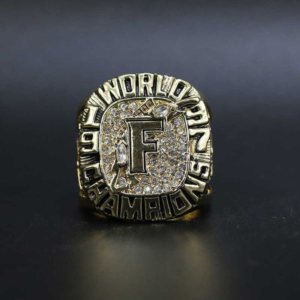 

mlb 1997 miami marlin championship ring fans baseball ring, Silver