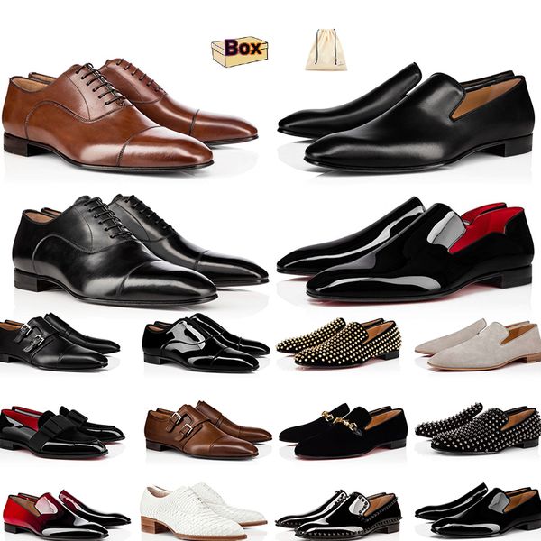 

red bottoms designer dress shoes platform men trainers black white brown nude beige casual patent leather mens sneakers pearlite layer eur 3