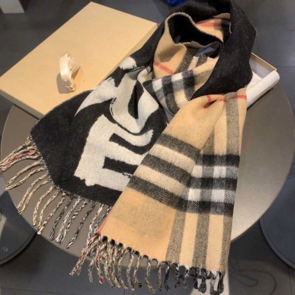 

mens burberies burbreries and burberriness new wraps women man designer womens scarf fashion brand winter 100 cashmere letter long scarves f, Blue;gray