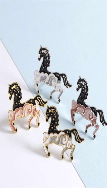 

animal horse gutta percha colored brooch pin jewelry yiwu jewelry9475113, Gray