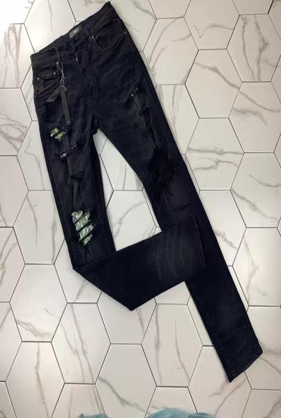 

new amirl jeans famous brand designer jeans men fashion street wear mens biker jeans man popular pants4826931, Blue