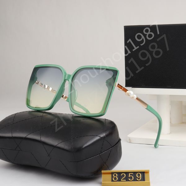 

luxury designer sunglasses for men and women summer style 7329 sunglasses anti-ultraviolet retro square frame fashion eyeglasses come with p, White;black