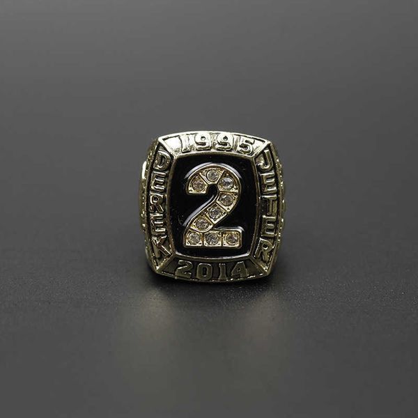 

mlb baseball hall of fame 1995-2014 yankees star derek jeter #2 championship ring, Silver