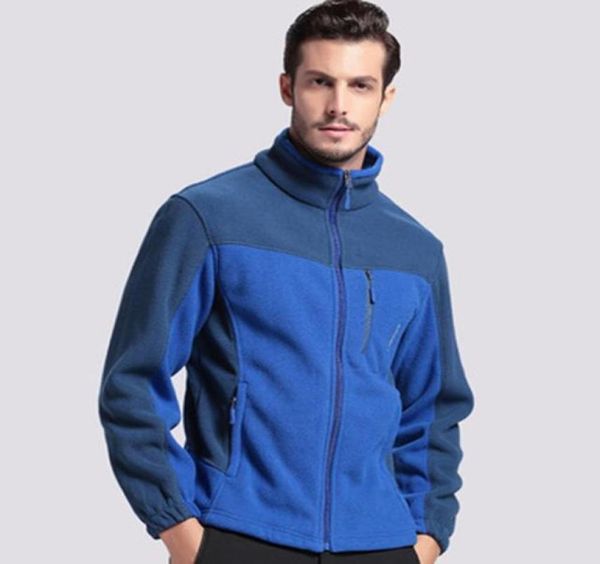 

new men fleece jacket army tactical winter coat trench polar army clothes pocket casual thermal hoodie windbreaker39773578740400, Tan;black