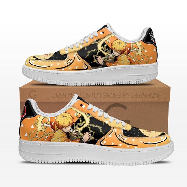 

fashion men women anime dress shoes zenit agatsuma air sneakers italy simple low manga leather design couple custom animes running athletic, Black