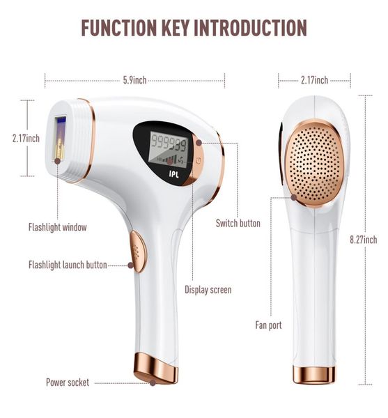 

epilator ing point painless home ipl pn hair removal instrument1607614