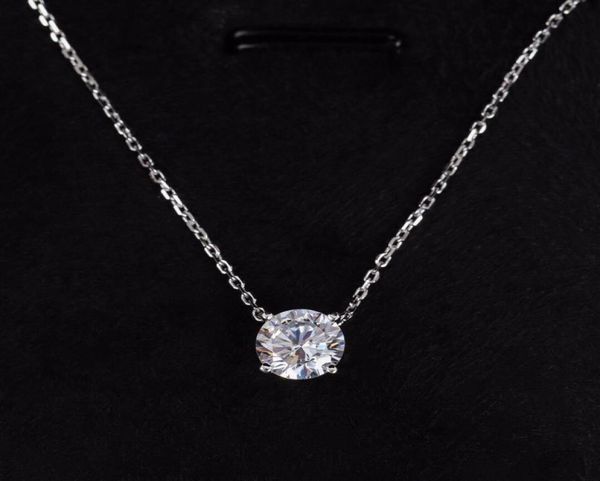

luxurious quality have stamp pendant necklace with one diamond for women and girl friend wedding jewelry gift ps35444634094, Silver