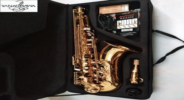 

new japanese yanagisawa t902 tenor saxophone bb flat lacquered gold musical instrument tenor saxophone professional with case acc2362520