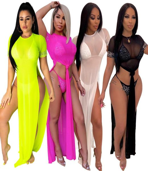 

3pcs new women rhinestone bikini set coverhalter bra high waist shorts beachwear suits beach clothes1298224