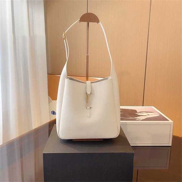 

unusual shoulder bag luxury crossbody hobo bags for women designer bucket underarm purse fashion vintage white black handbag wallet purses h