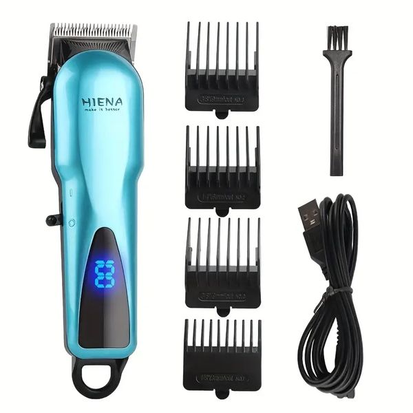 

professional electric hair clipper - high-power led, usb rechargeable, perfect for men's trimming
