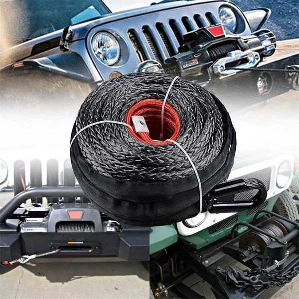 

ropes towing bars synthetic winch rope tow car accessories off road trailer strap breaking strength max for atv suv vehicle r230807