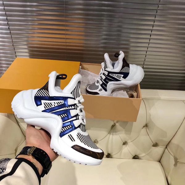 

designers oversized sneaker casual shoes men women leather lace up queen sneakers luxury white black velvet 0807