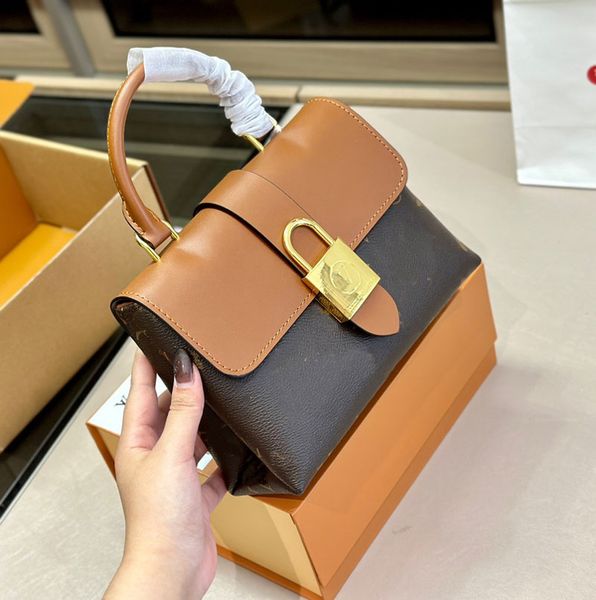 

luxury handbag designer crossbody shoulder bag for women pu leather female fashion locky bb letters lady cross body bag flap designer bags