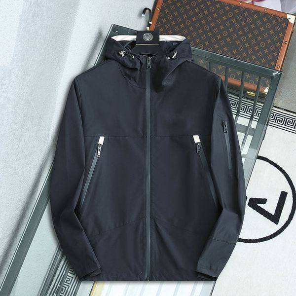 

2023 autumn/winter fashion men's hooded coat new men's outdoor casual hoodie trench coat loose jacket m----2xl, Black;brown