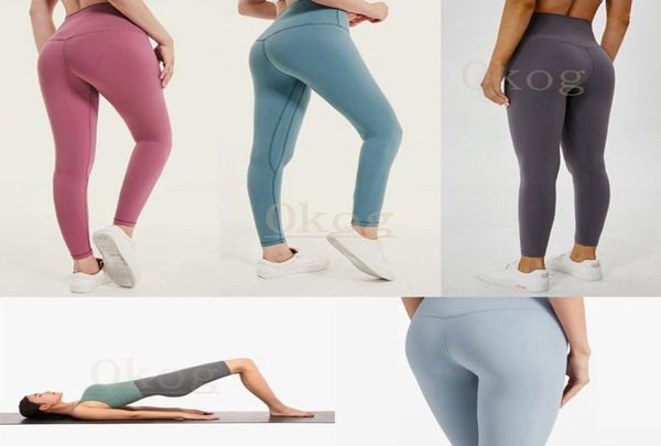 

fitness leggings athletic solid yoga trousers womens girls running outfits ladies sports full leggings ladies pants workout lu in4917112