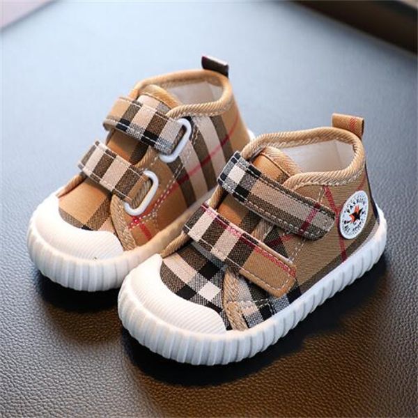 

new spring and autumn kid's canvas shoes soft-soled casual shoes for boys and girls british style children's shoes, Black