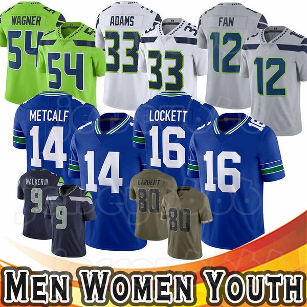 

tyler lockett bobby wagner football jerseys dk metcalf 2 drew lock 12 fan devin bush seattles jaxon smith-njigba seahawks kenneth walker iii, Black;yellow