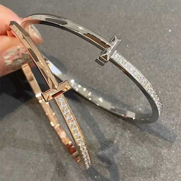 

yiyang qianxi same t1 bracelet 18k rose gold male and female 925 sterling silver couple tiffay pendant, Black