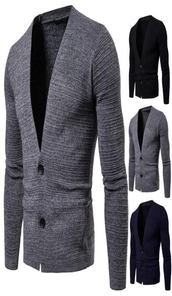 

men039s sweaters mens sweater with 3 colors cardigan slim long sleeve knitted casual style male asian size7550873, White;black