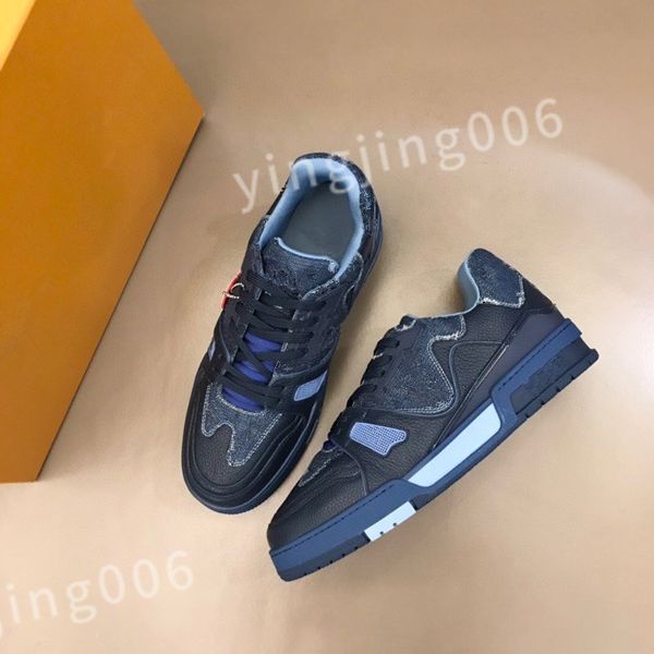 

2023 casual shoes travel leather elastic sneaker fashion lady flat designer running trainers letters woman shoe platform men gym sneakers rd, Black