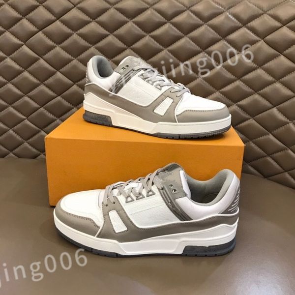 

2023 new designer mens casual shoes genuine leather low- sneakers lace up trainers comfortable outdoor runner sneaker 39-45 rd0804, Black