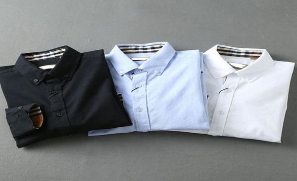 

designer men039s formal business shirts fashion casual shirt branded men shirts spring slim chemical shirt m3xl9446134, White;black