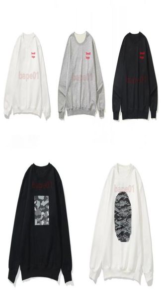 

mens hoodies camouflage print couples hoodies men women round neck pullover long sleeve sweatshirts size m2xl6373602, Black