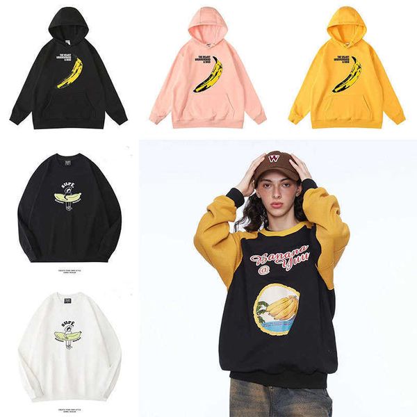 

2023 women's hoodies & sweatshirts women loose o-neck sweatshirt letters cotton red long sleeve casual female simple pullovers, Black