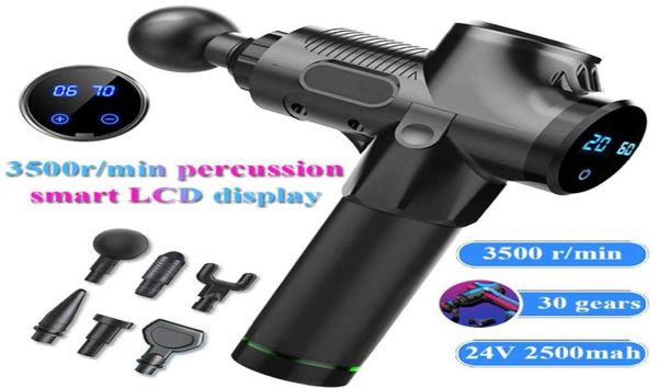 

deep tissue therapy muscle massage gun electric fascia body massager exercising fitness relaxation slimming shaping pain relief2902501668