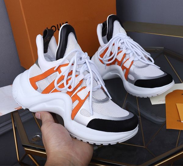 

luxury brand designer casual shoes men's and women's sneakers shoes strawberry wave mouth tiger net 0807, Black