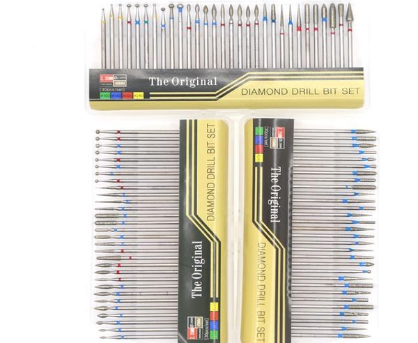 

30pcs diamond nail drill bits set cutters for manicure machine6738851