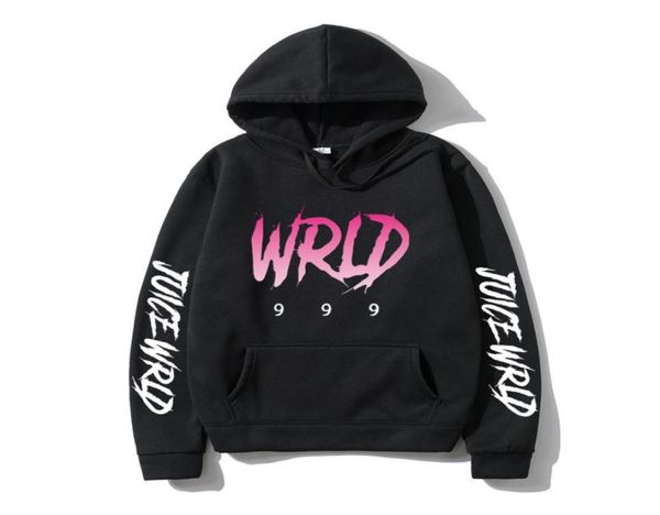 

mens hoodies sweatshirt rapper juice wrld men women autumn winter hooded harajuku hip hop casual hoodie pullovers hoody clothing x4449780, Black
