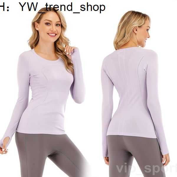 

align yoga long sleeve training woman tshirt slim gym swiftly tech full stretch fitness t-shirts define running popular bodybuilding tee gi, Black