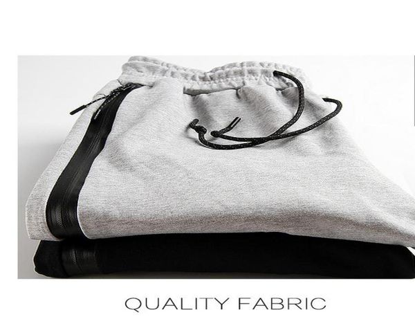 

2021 tech fleece sport pants space cotton trousers men tracksuit bottoms mens joggers tech fleece camo running pants men3269580, Black