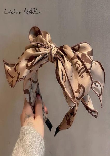 

milk tea color retro french bow headband female broken hair bangs hair fixer wide headband allmatch out elegant hair pin2041987, Silver
