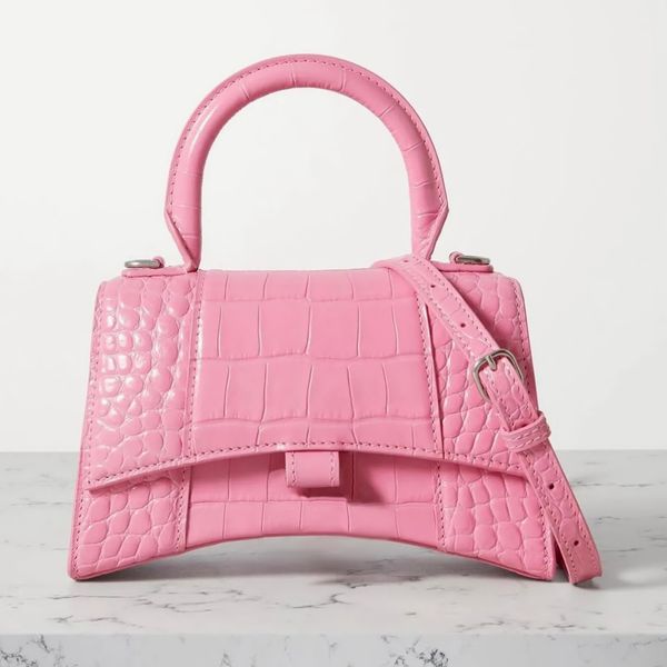 

handle luxury two sizes the totes hourglass bag mens wallet designer gym fashion evening clutch bags womens genuine leather lady cross body