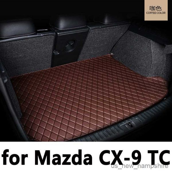 

trunk mat tikar untuk mazda cx-9 tc 2016 ~ 2023 cx9 cx 9 tikar bagasi mobil khusus aksesori mobil bantalan pelindung tahan air 2018 2019 r23